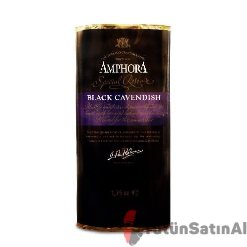 Amphora Black Cavendish Pipo Tütünü 1 Amphora Black Cavendish Pipo Tütünü