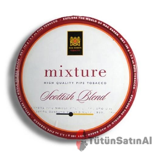 Mac Baren Mixture Scottish Blend ( Hafif Aromatik) Pipo Tütünü 1 Mac Baren Mixture Scottish Blend ( Hafif Aromatik) Pipo Tütünü