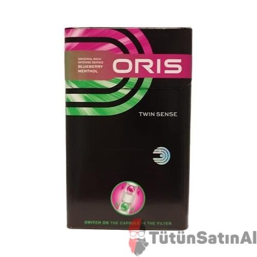 Oris Twin Sense Blueberry Mentollü Sigara (Böğürtlen Mentol) 1 Oris Twin Sense Blueberry