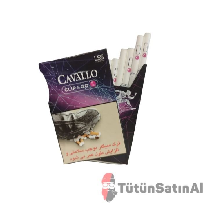 Cavallo Clip & Go Süperslim Blueberry (Böğürtlen) Sigara 1 Cavallo Clip & Go Süperslim Blueberry (Böğürtlen) Sigara