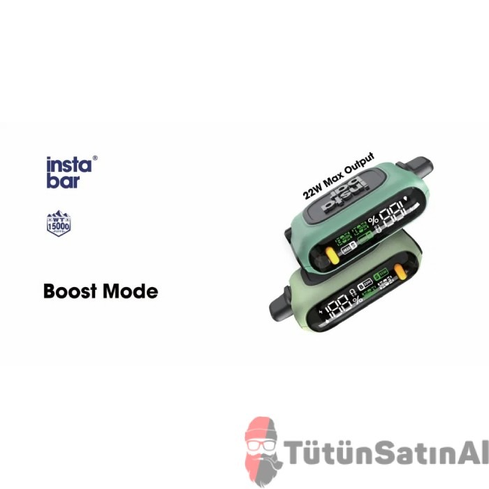 InstaBar WT15000 Pineapple Coconut İce Rechargeable Disposable Device 2 InstaBar WT15000 Pineapple Coconut İce Rechargeable Disposable Device - Görsel 2