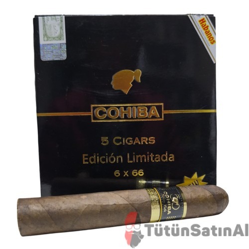 Cohiba 5 Cigars Edicion Limitada 6X66 Gift Pack (Dominic) 1 Cohiba 5 Cigars Edicion Limitada