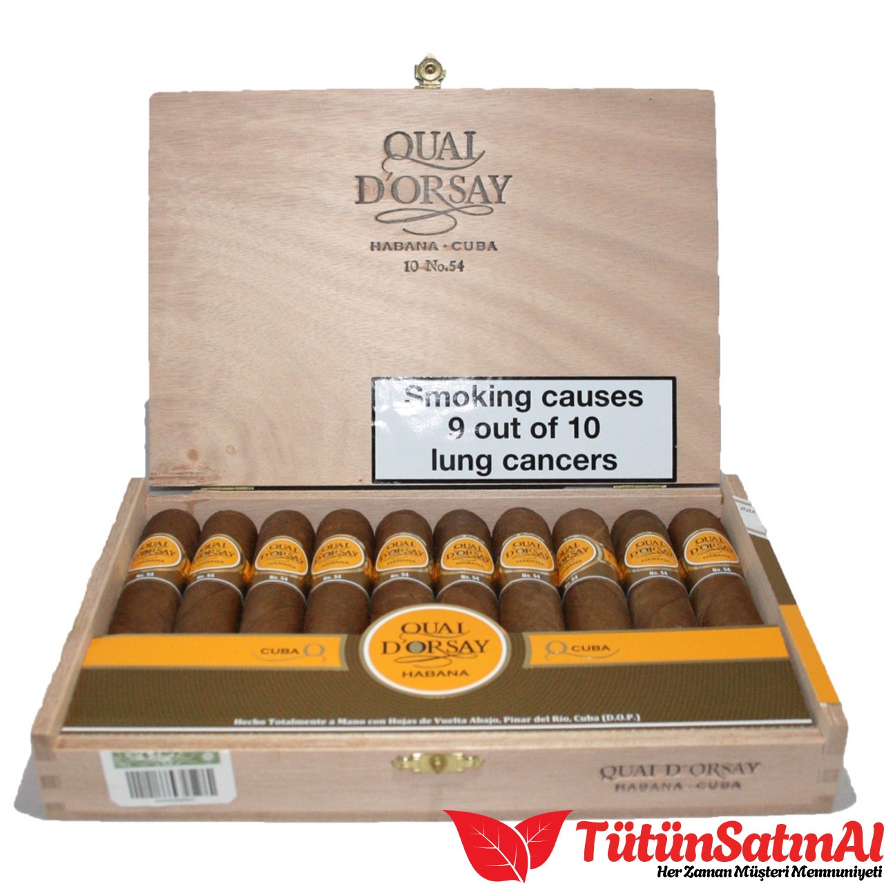 Quai D'Orsay No.54 10's Puro 1 Quai D'Orsay No.54 10's Puro